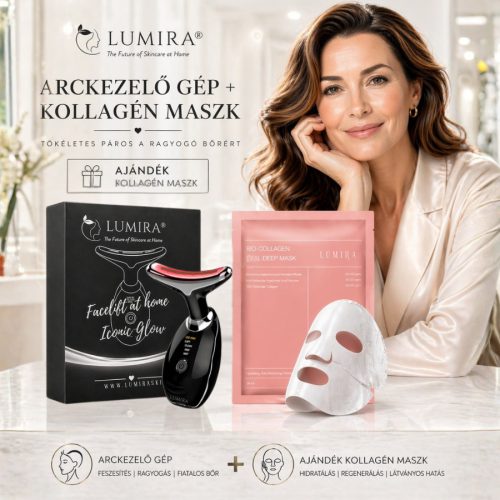 LED - EMS Arckezelő + ajándék Bio kollagén maszk