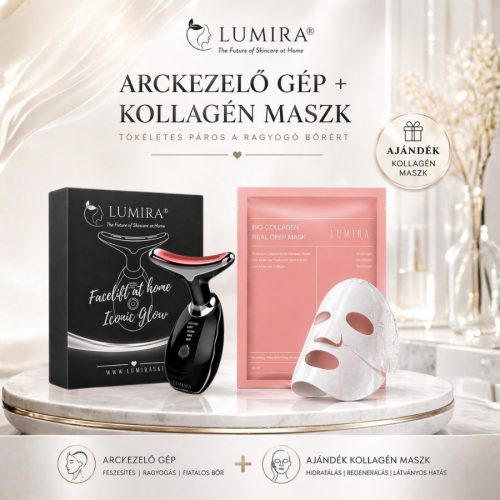 LED - EMS Arckezelő + ajándék Bio kollagén maszk